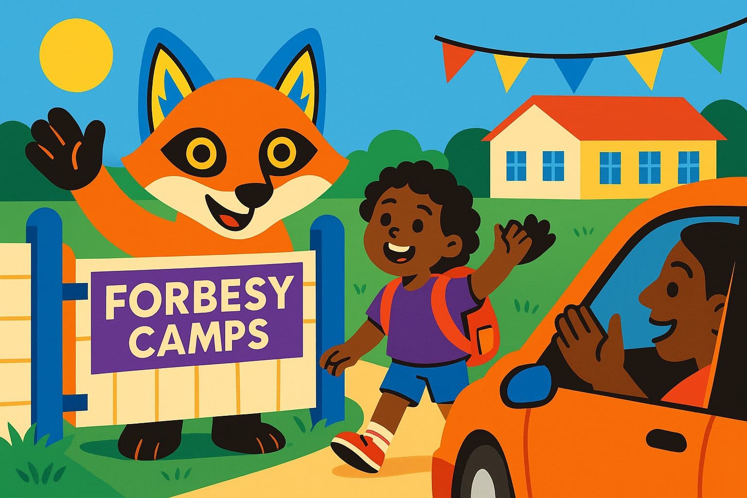 A big Forbesy welcome at Forbesy Camps